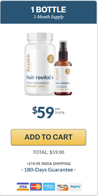 Hair Revital X 1 Bottle